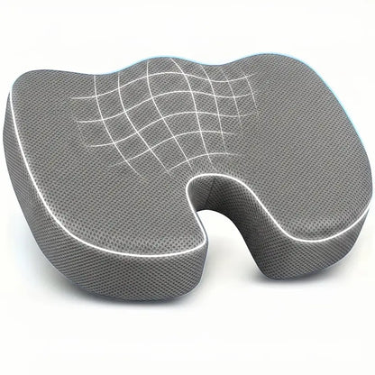Le Secret d'une Assise Parfaite : Votre Coussin Orthopédique à Mémoire de Forme pour un Soutien Optimal.