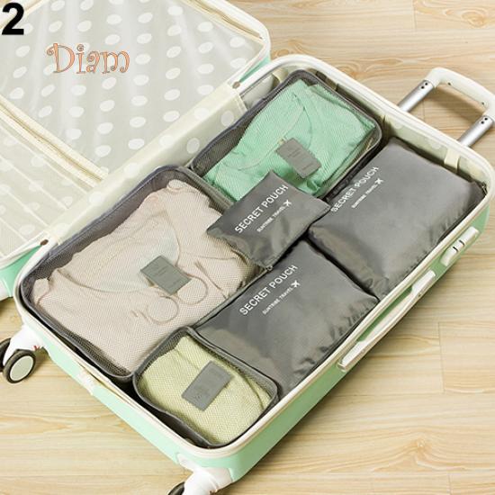 Voyagez Sereinement : Le Kit d'Organisation Ultime pour une Valise Parfaitement Rangée.