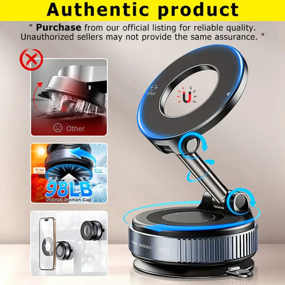 Le Support de Voiture Révolutionnaire : Fixation Magnétique 360°, Stabilité Inégalée et Design Premium.