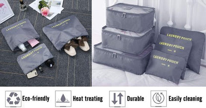 Voyagez Sereinement : Le Kit d'Organisation Ultime pour une Valise Parfaitement Rangée.