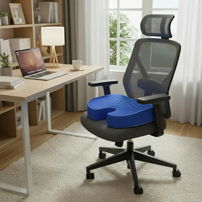 Le Secret d'une Assise Parfaite : Votre Coussin Orthopédique à Mémoire de Forme pour un Soutien Optimal.