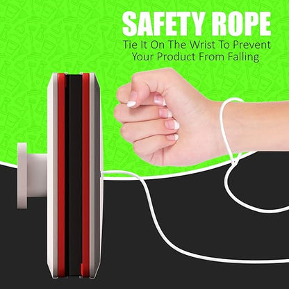 Le Lave-Vitre Magnétique Double Face : La Révolution pour des Fenêtres Impeccables Sans Risque.