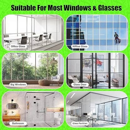 Le Lave-Vitre Magnétique Double Face : La Révolution pour des Fenêtres Impeccables Sans Risque.