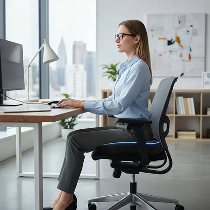 Le Secret d'une Assise Parfaite : Votre Coussin Orthopédique à Mémoire de Forme pour un Soutien Optimal.