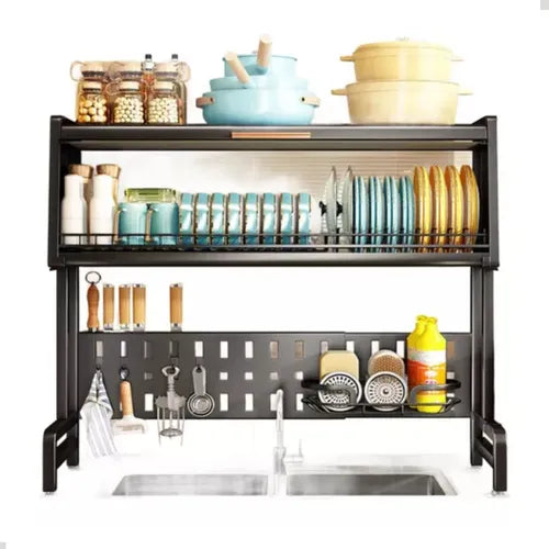 Égouttoir d'évier avec placard de rangement - La solution ultime pour une cuisine parfaitement organisée.