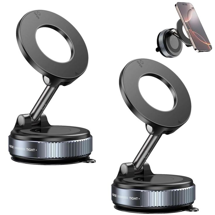 Le Support de Voiture Révolutionnaire : Fixation Magnétique 360°, Stabilité Inégalée et Design Premium.