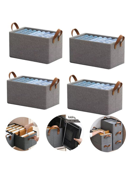 Le Secret des Placards Parfaits : 2 Boîtes de Rangement Élégantes pour Seulement 179 DH.