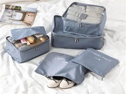 Voyagez Sereinement : Le Kit d'Organisation Ultime pour une Valise Parfaitement Rangée.