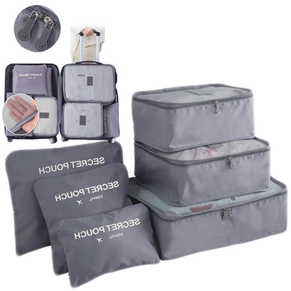 Voyagez Sereinement : Le Kit d'Organisation Ultime pour une Valise Parfaitement Rangée.