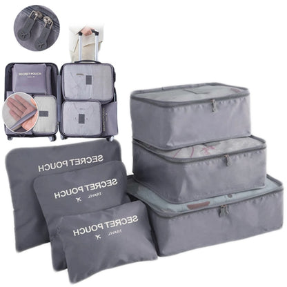 Voyagez Sereinement : Le Kit d'Organisation Ultime pour une Valise Parfaitement Rangée.