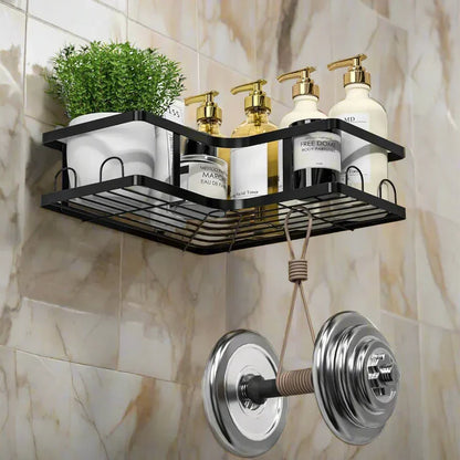 Transformez Votre Salle de Bain Sans Percer : Le Set Complet de Rangement de Douche Adhésif.