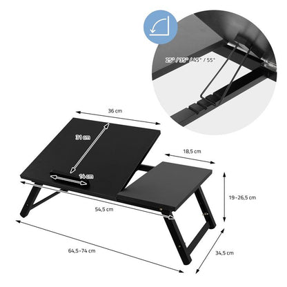 Travaillez, Étudiez, Relaxez-vous Partout : La Table Pliable et Réglable pour Ordinateur Portable.