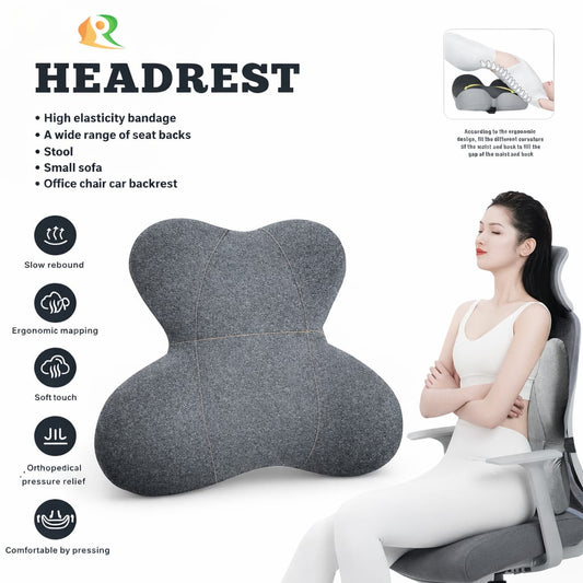 Oreiller confort ultime - Conception ergonomique pour le travail et les voyages