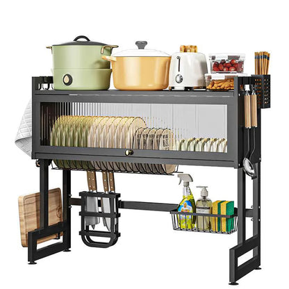 Égouttoir d'évier avec placard de rangement - La solution ultime pour une cuisine parfaitement organisée.