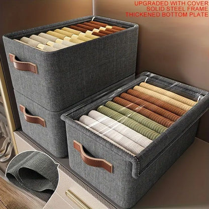 Le Secret des Placards Parfaits : 2 Boîtes de Rangement Élégantes pour Seulement 179 DH.